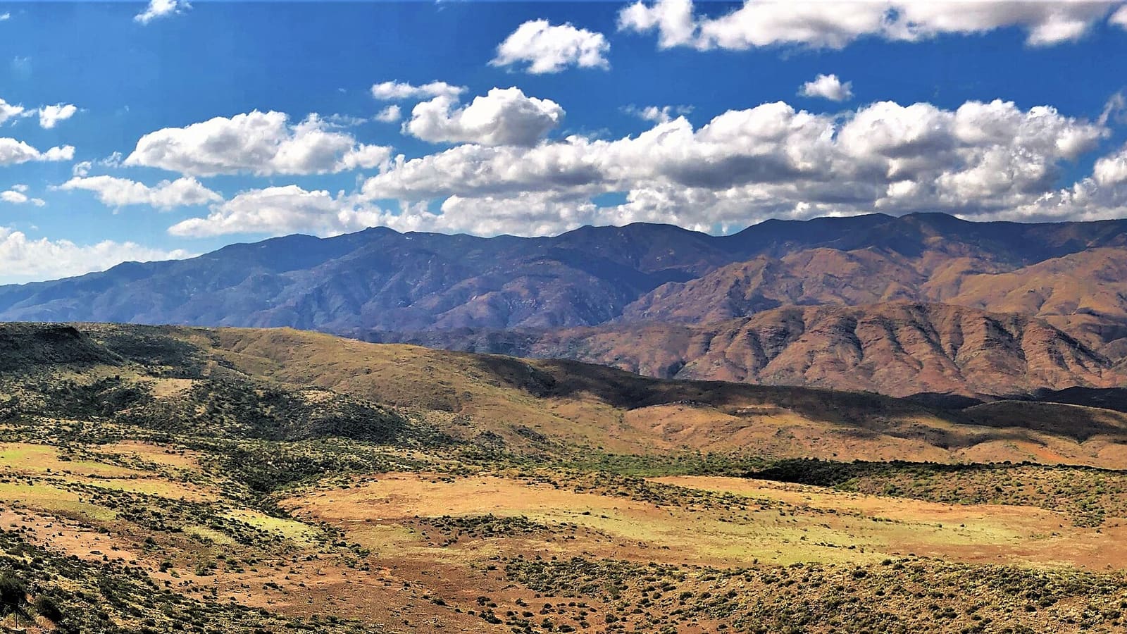 The view from the Sunset Point rest stop on Interstate 17 in Black Canyon City, Arizona