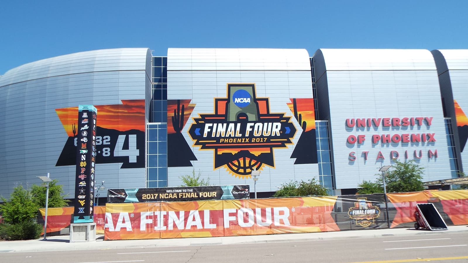 State Farm Stadium, formerly University of Phoenix Stadium, in Glendale, Arizona