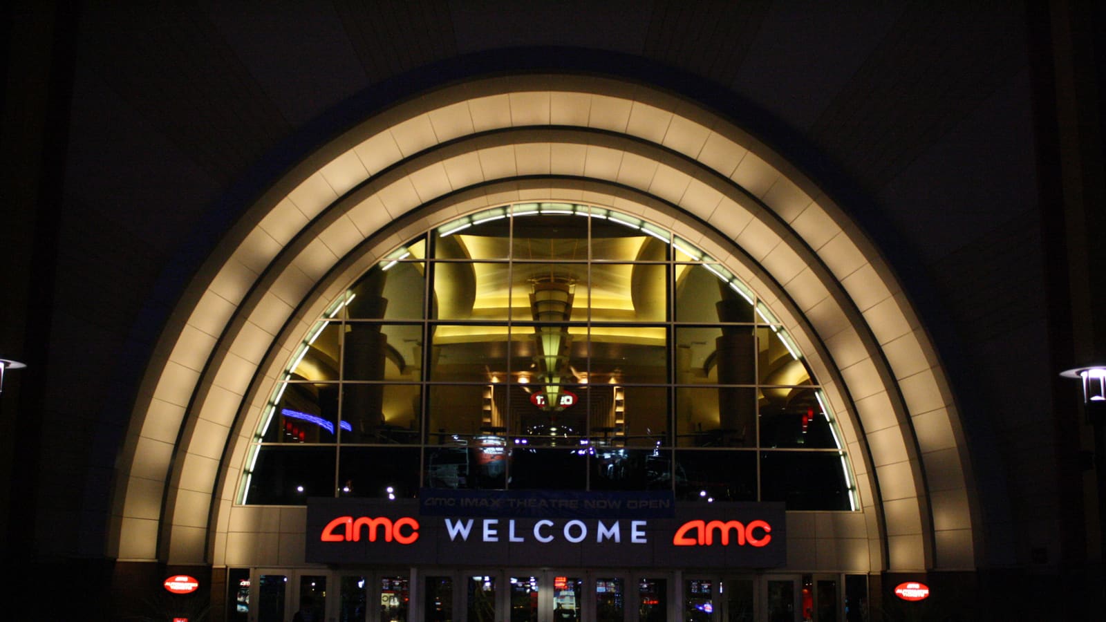 The AMC theater at the Westgate Entertainment District in Glendale, Arizona
