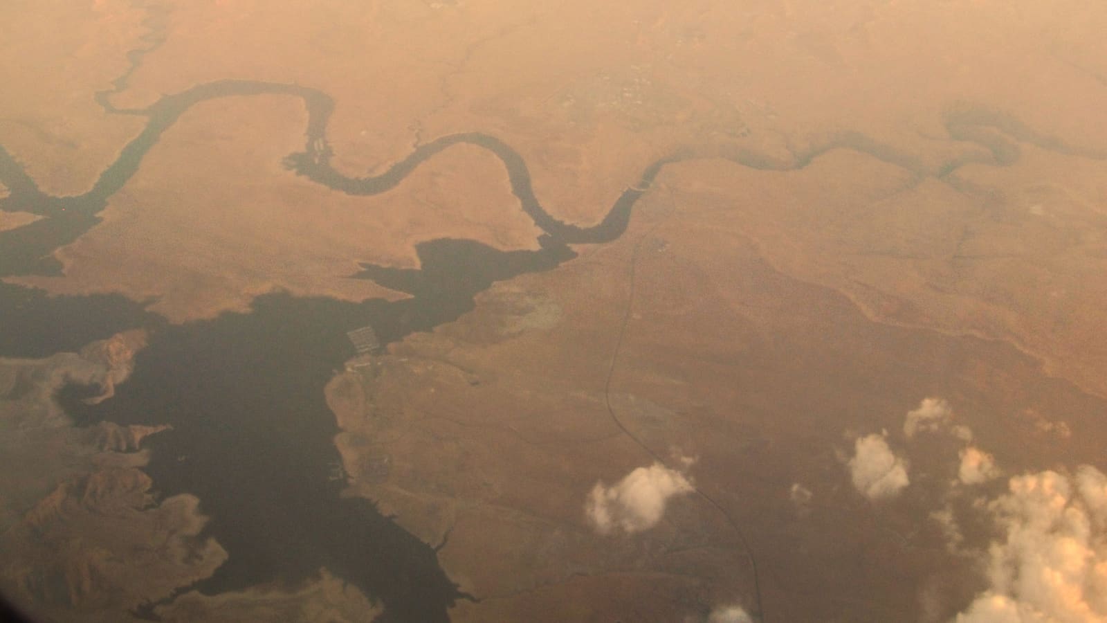 The town of Page, Arizona beside Lake Powell and Glen Canyon