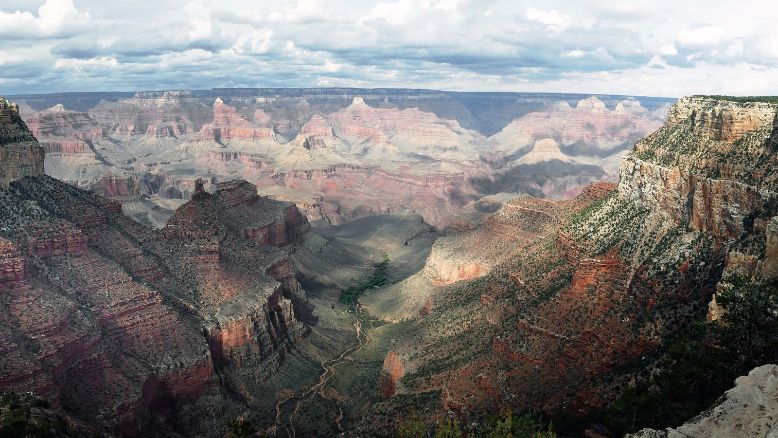 The South Rim of the Grand Canyon in Arizona