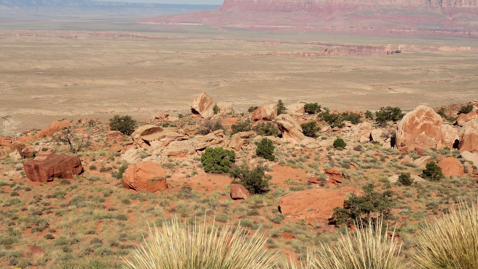 The US-89 overlook toward Marble Canyon and the Vermilion Cliffs near Page, Arizona