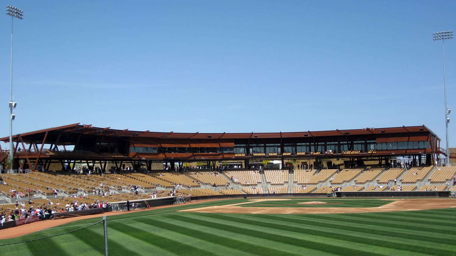 The Camelback Ranch spring training ballpark, a Cactus League venue in the Phoenix area