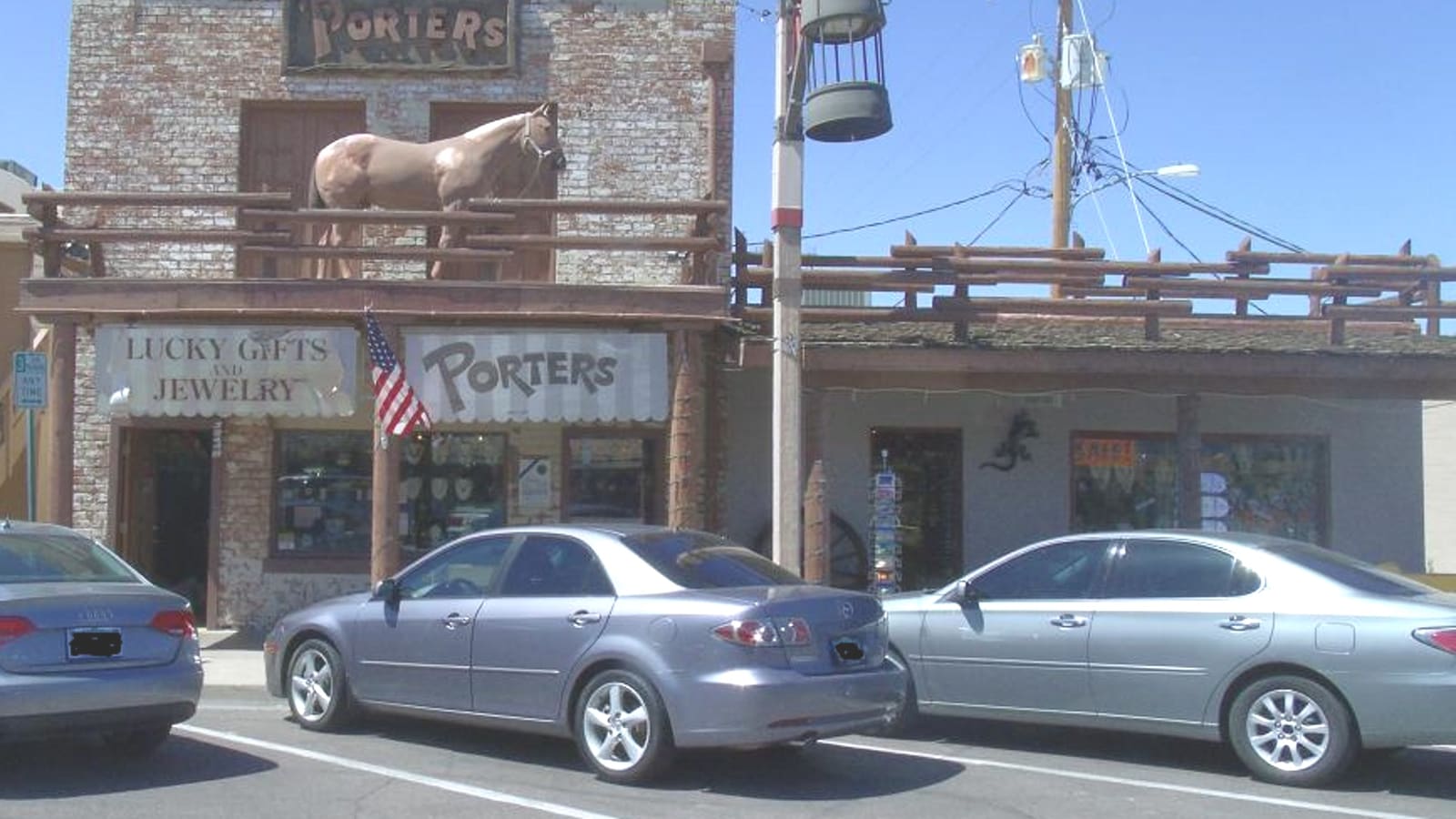 The historic First U.S. Post Office building in Old Town Scottsdale, Arizona