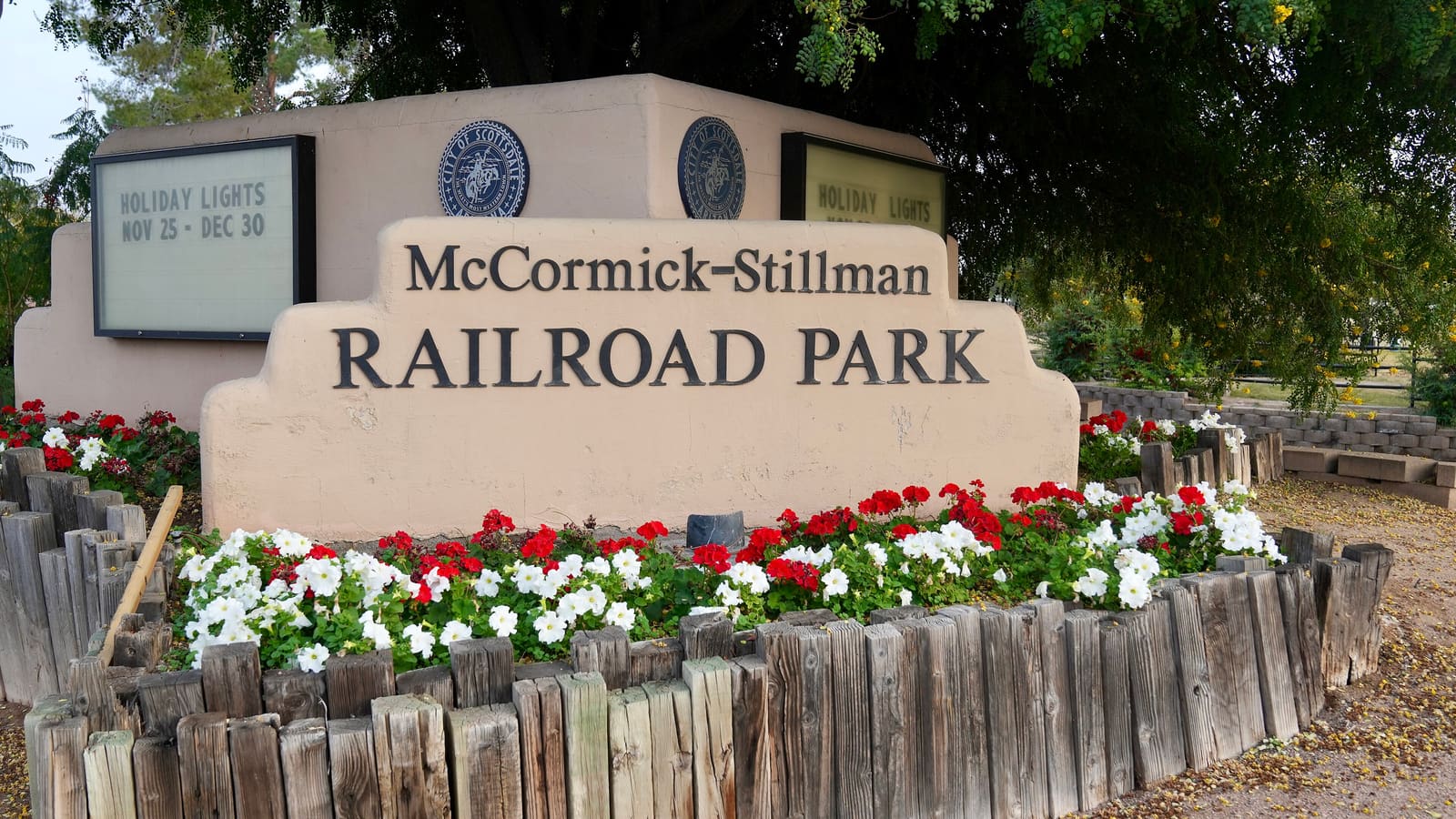 The McCormick-Stillman Railroad Park, a family attraction in Scottsdale, Arizona