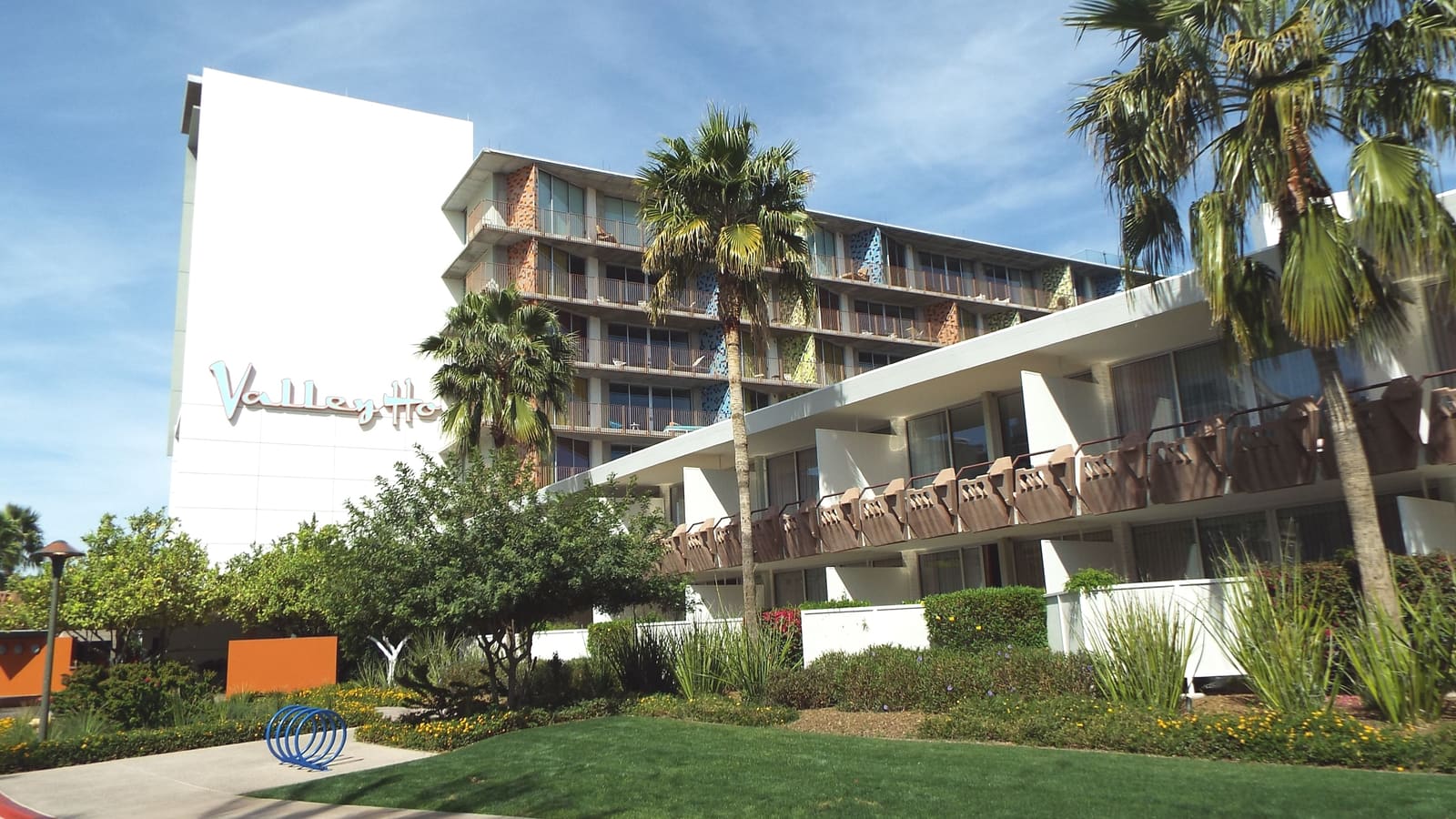 The Hotel Valley Ho, a historic hotel in Old Town Scottsdale, Arizona