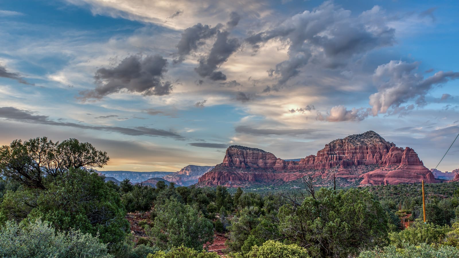 Airport Mesa, one of Sedona's well-known energy-vortex overlooks
