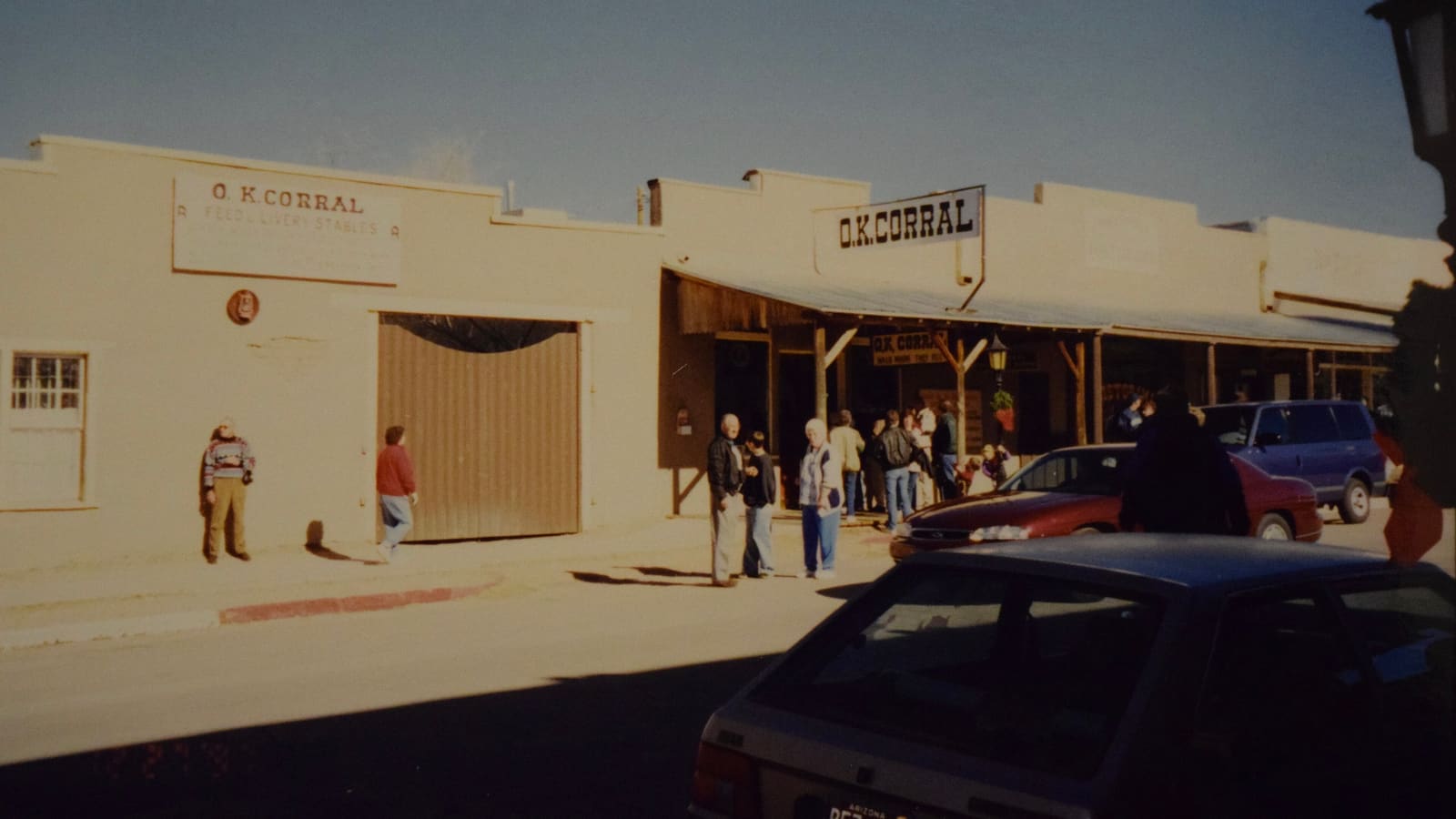 The historic OK Corral on East Allen Street in Tombstone, Arizona
