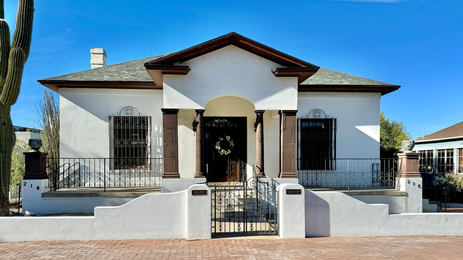 Spanish Colonial Revival cottage in Tucson's El Presidio Historic District