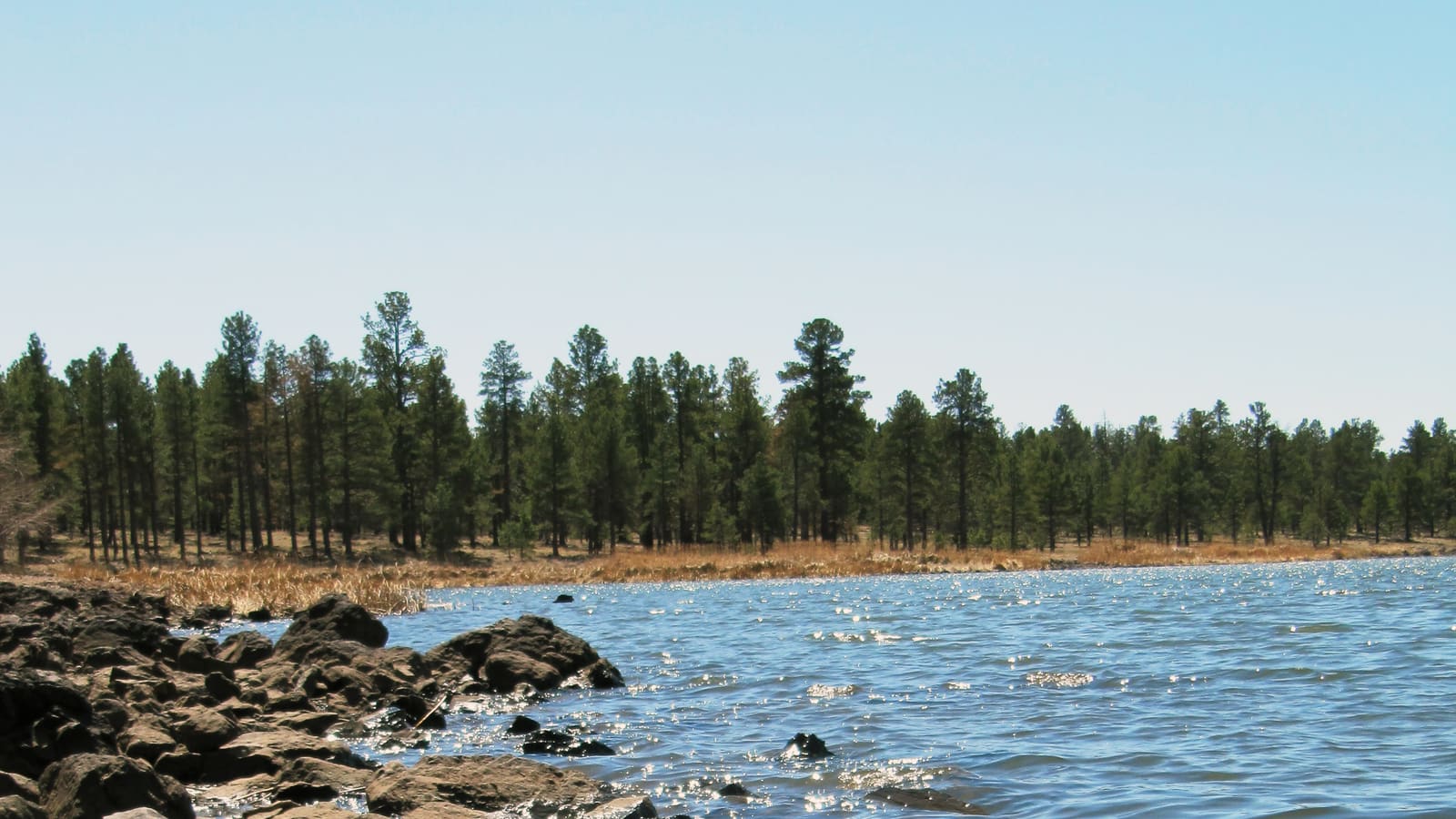 Cataract Lake in the Williams Ranger District of the Kaibab National Forest near Williams, Arizona