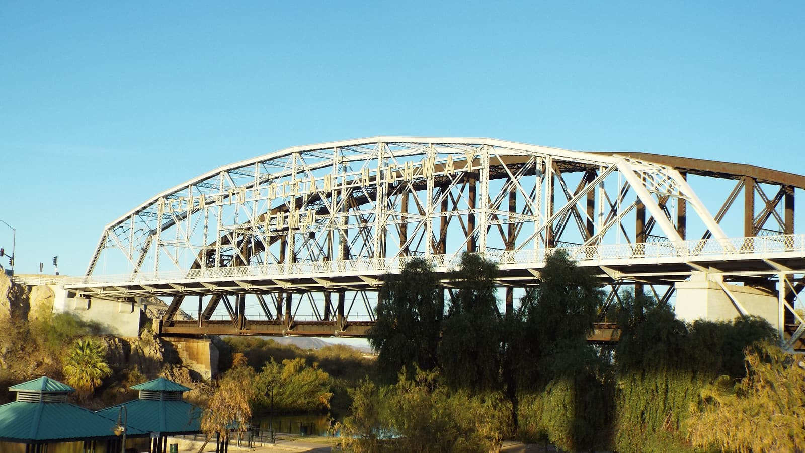 The Ocean-to-Ocean Bridge over the Colorado River at Yuma, Arizona
