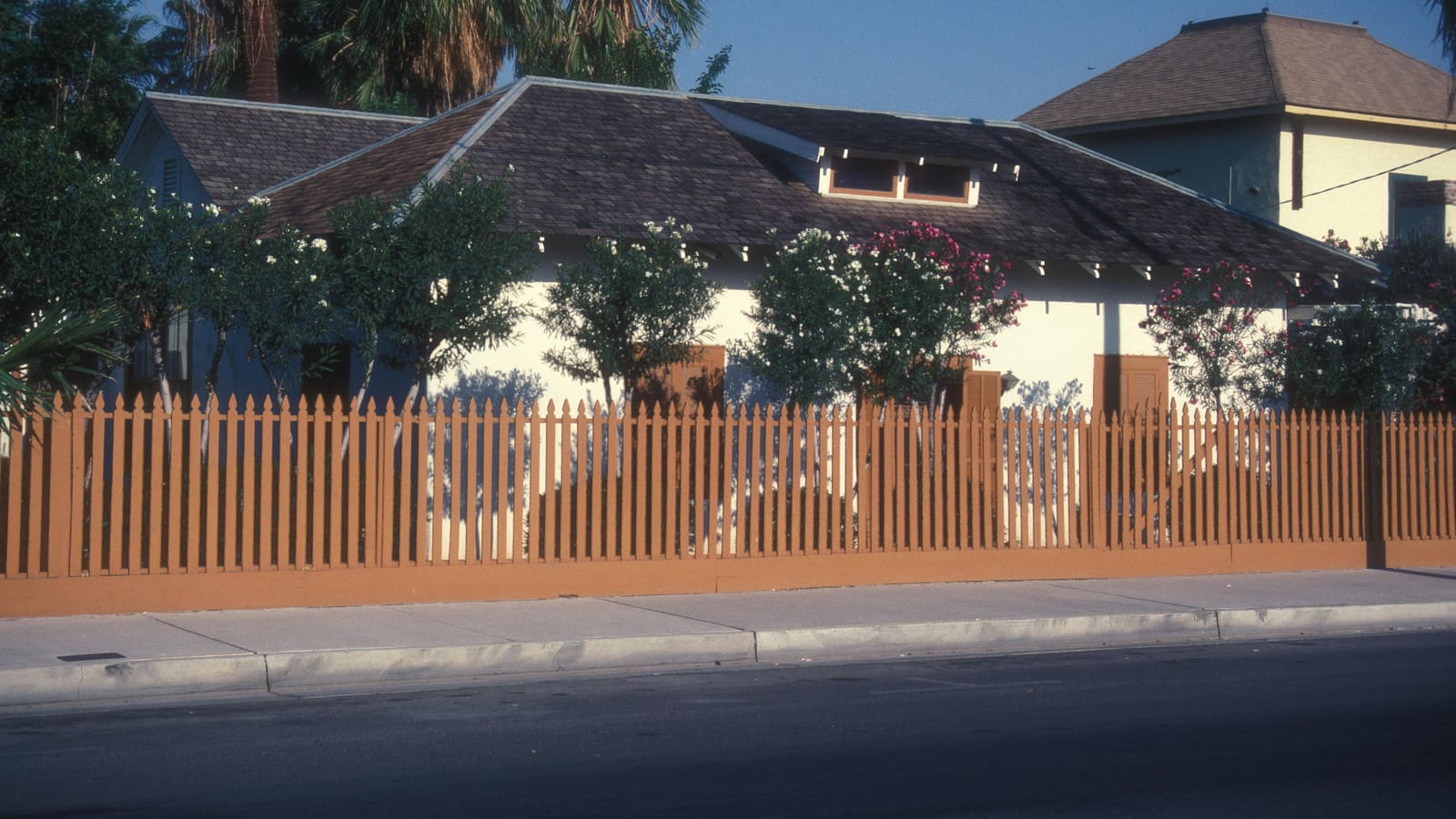 The historic Sanguinetti House, home to the Arizona Historical Society museum in downtown Yuma, Arizona