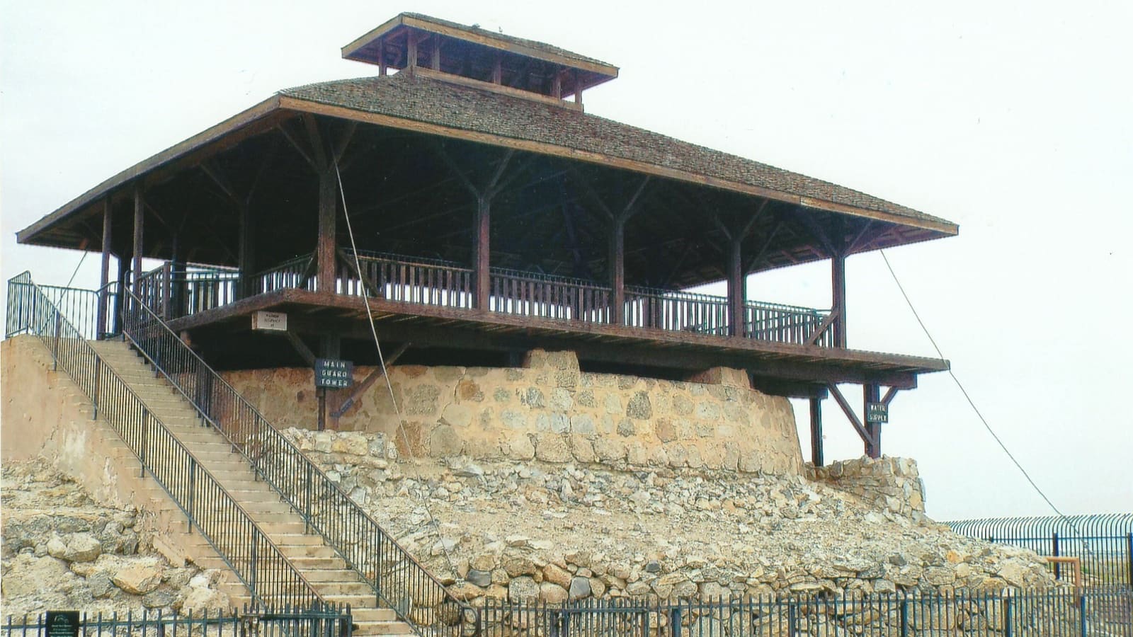 The historic guard house at Yuma Territorial Prison, Yuma, Arizona